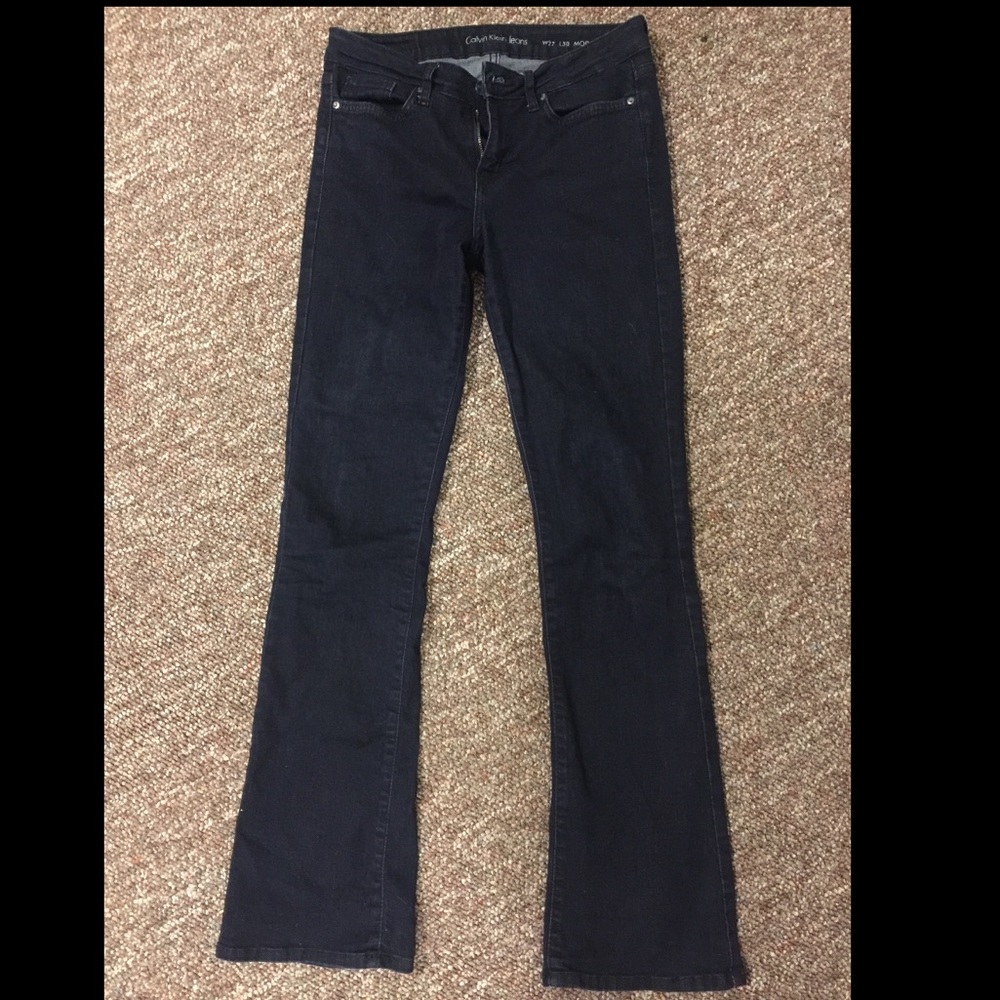 Dark Calvin Klein Bootcut jeans