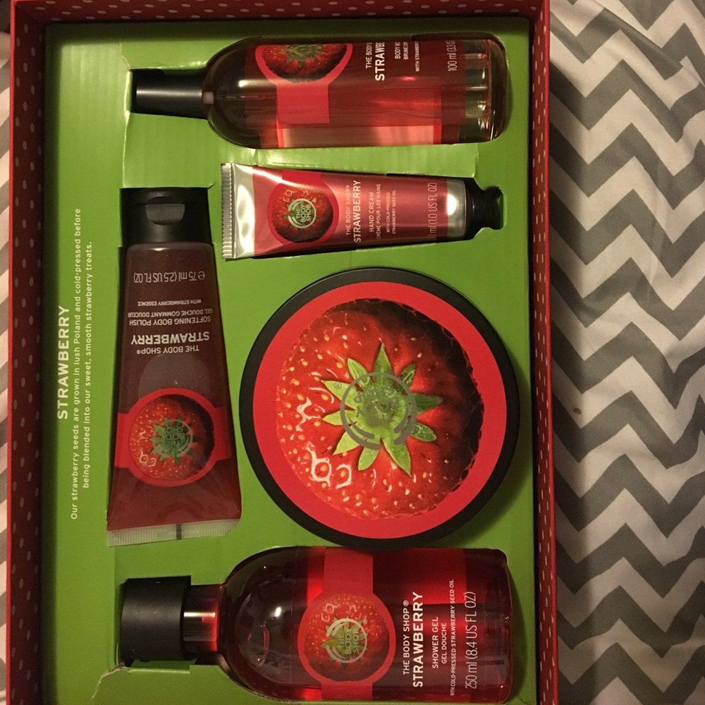 Traded - The body shop gift set