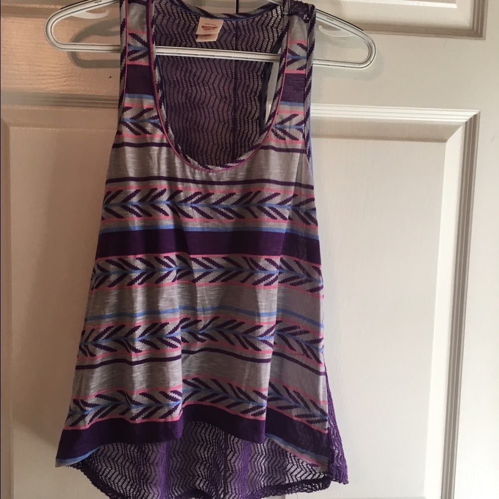 Purple tank top