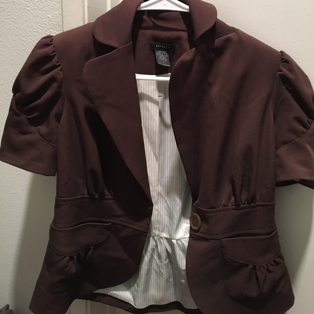 Brown jacket