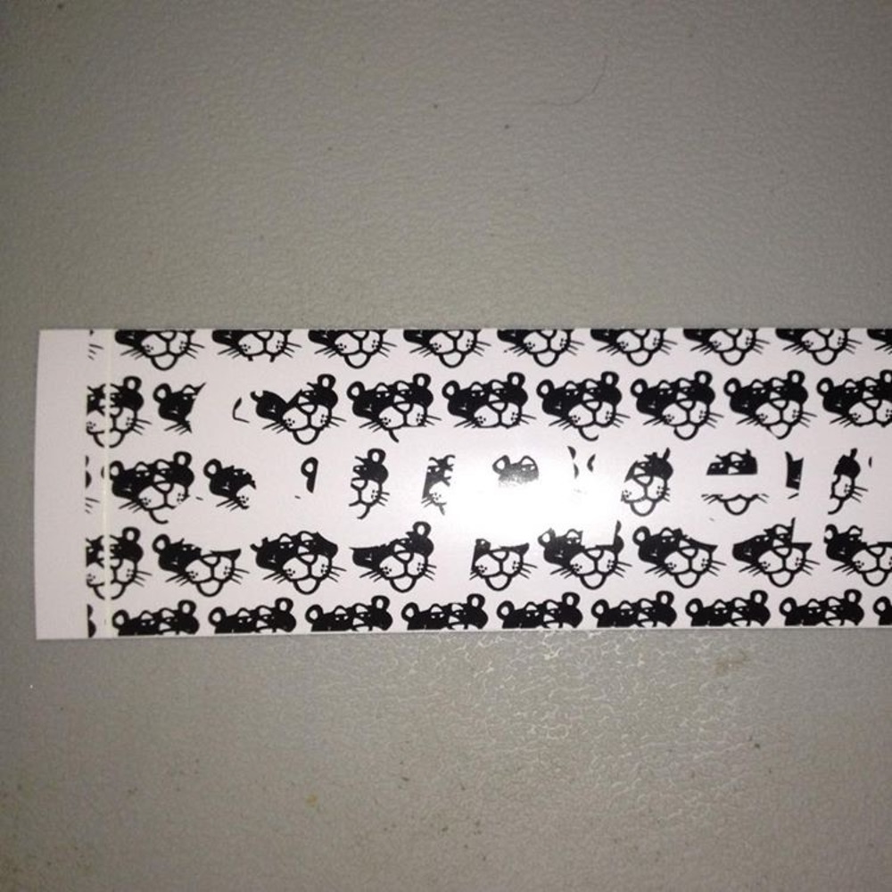 Supreme Pink Panther stickers
