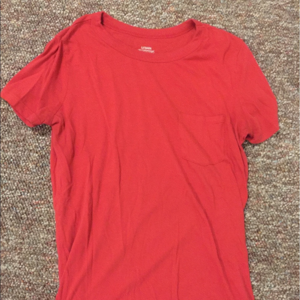 Red Urban Outfitters Tee