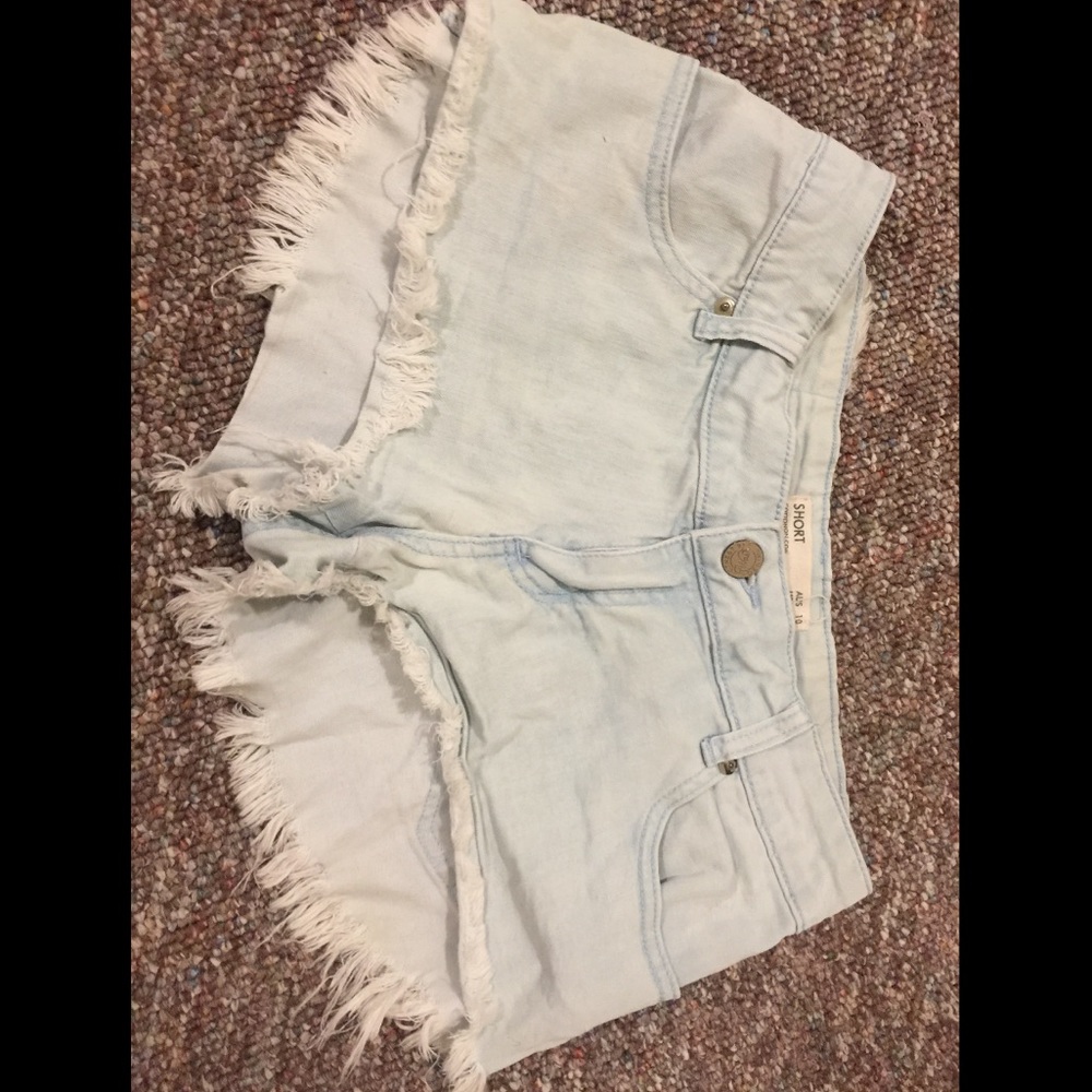 Light wash denim Jean shorts