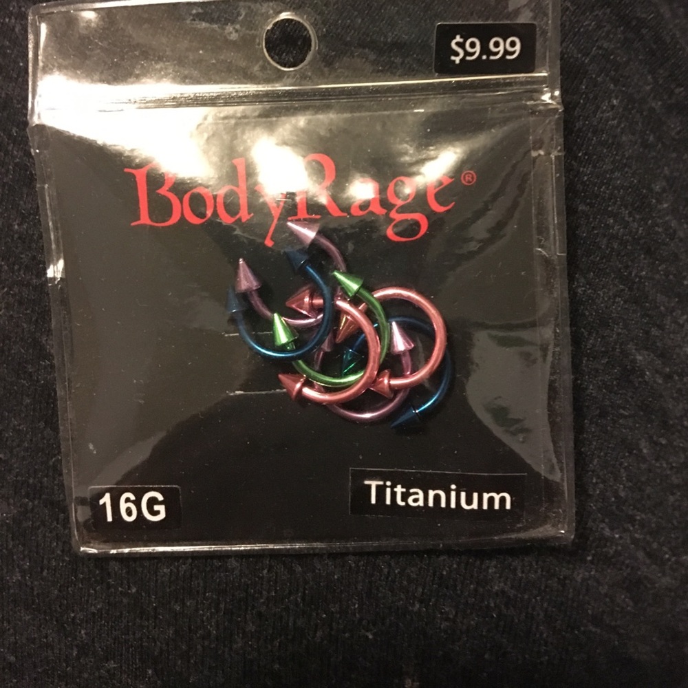 Body rage body jewelry