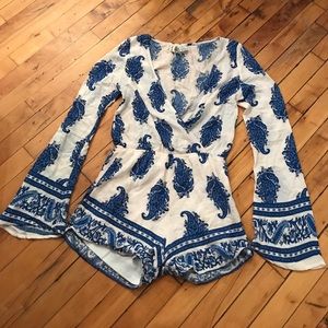 Long Sleeve Romper - Small