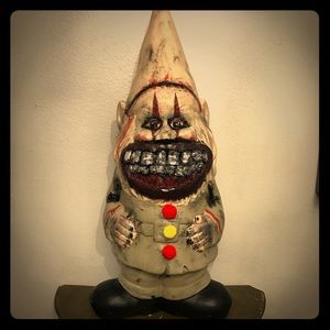 15 in hand painted twisty gnome