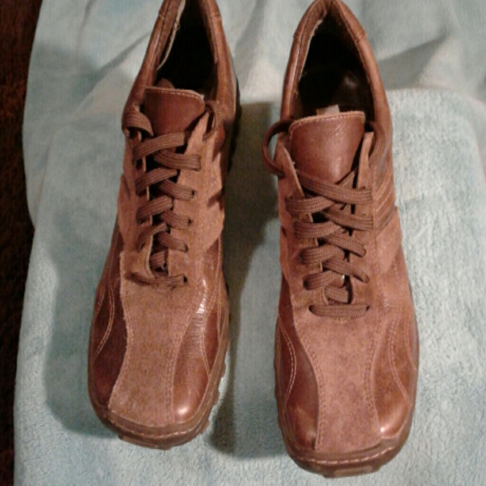 Steve madden leather shoes