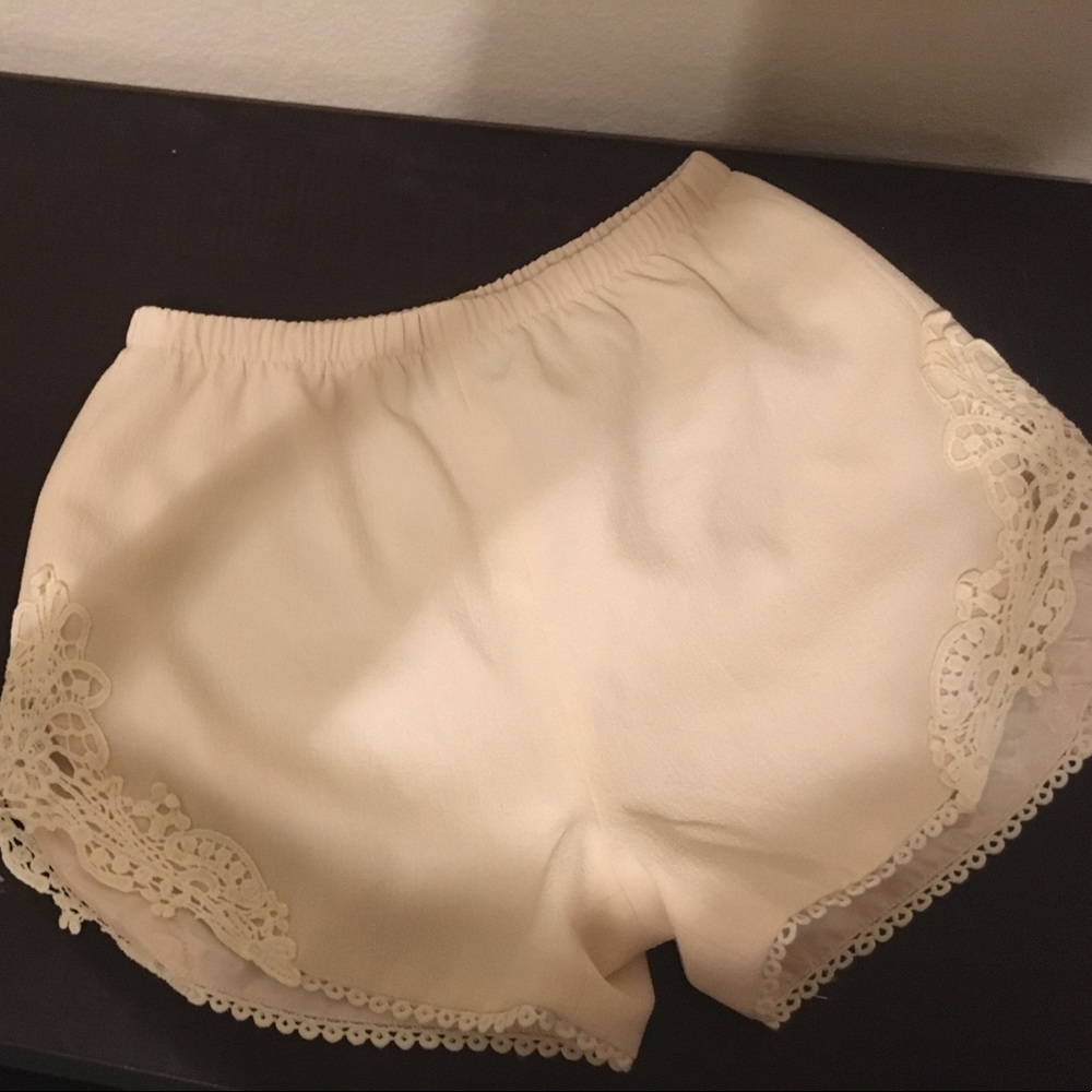Lace shorts