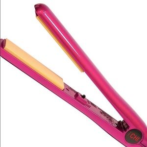 Hot pink ceramic chi hair straightener