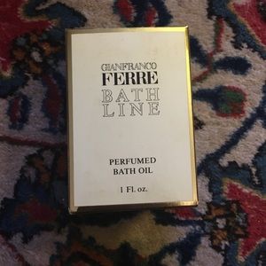 Gianfranco ferre bath oil