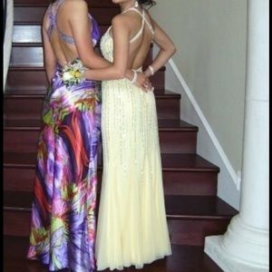 Yellow Prom dress