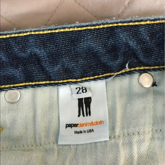 Paper Denim Cloth Jeans Size 28 - Picture 3 of 3
