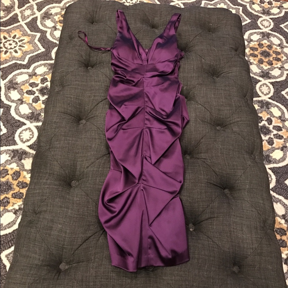 Purple cache dress!