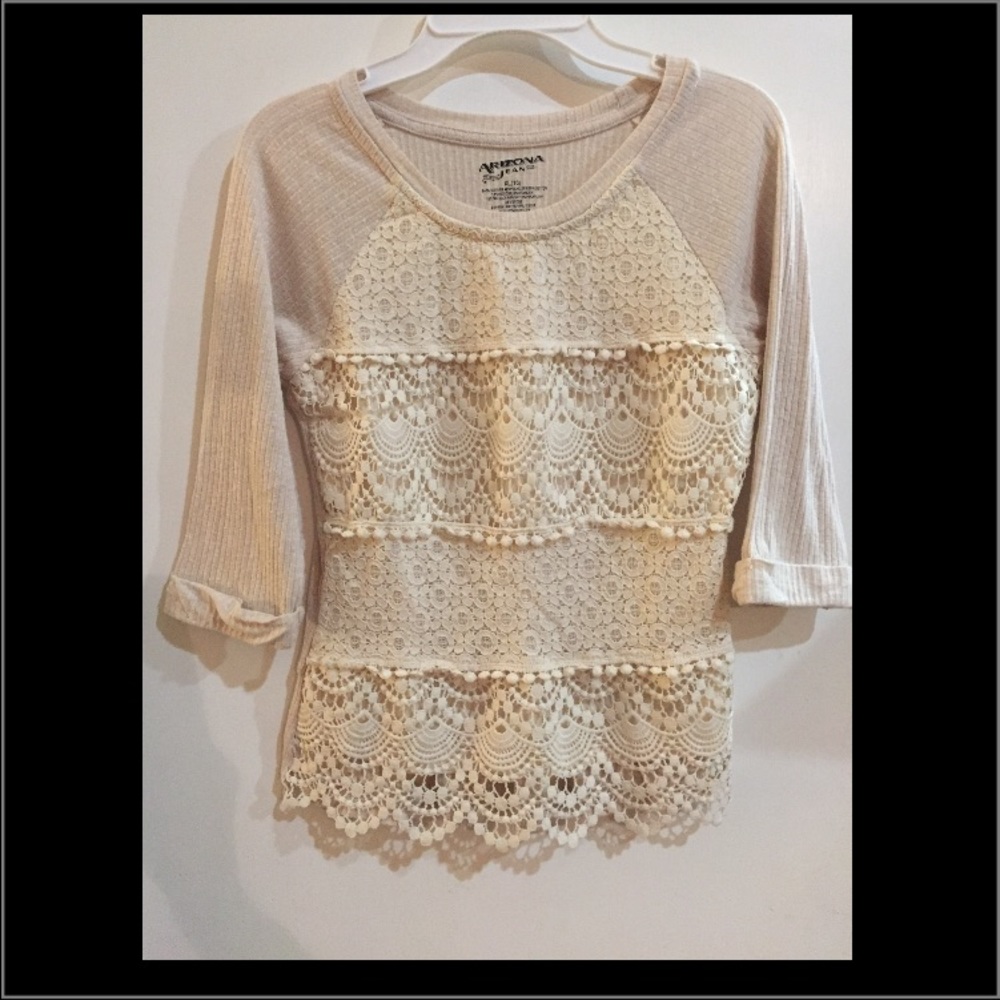 Girls lace top