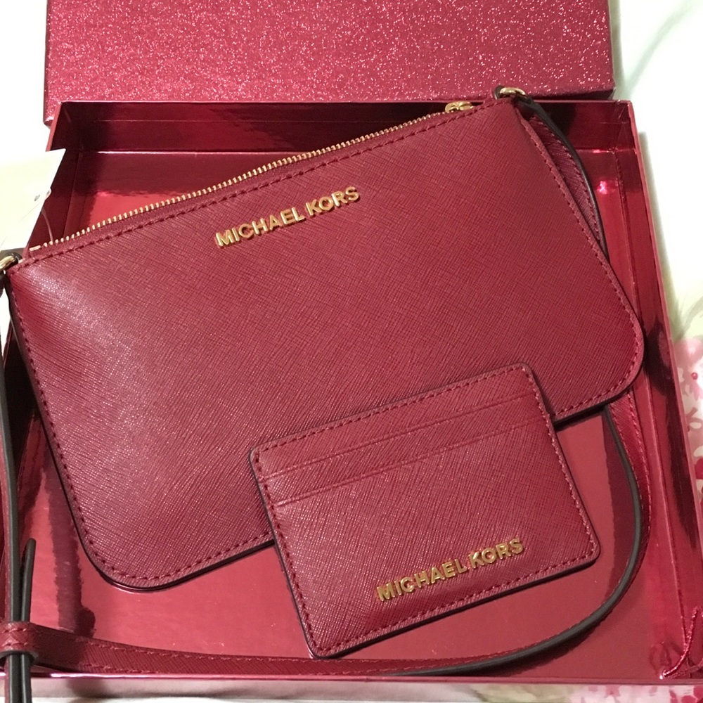 Michael Kors cross body bag with Card Wallet