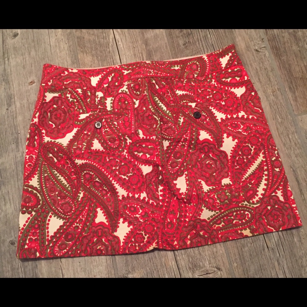 J. Crew cotton skirt