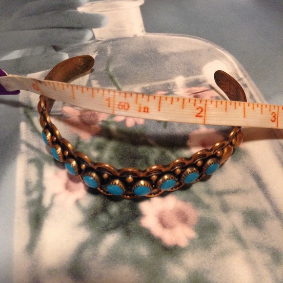 Vintage Solid Cooper Cuff Bracelet - Picture 7 of 8