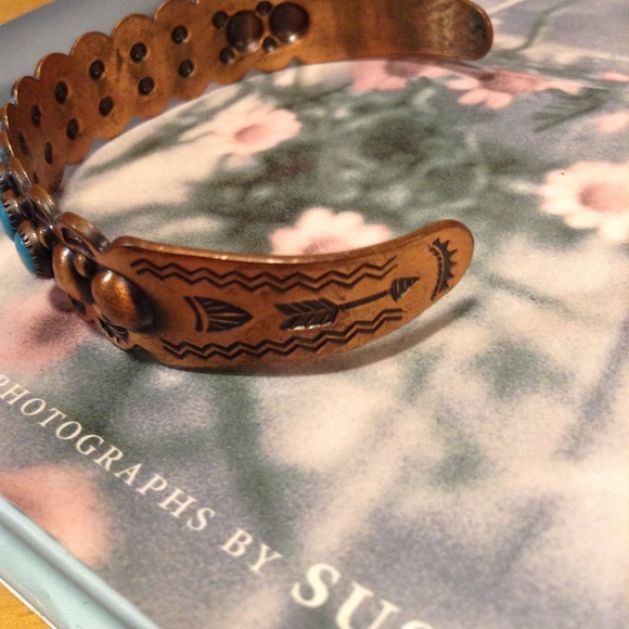 Vintage Solid Cooper Cuff Bracelet - Picture 8 of 8