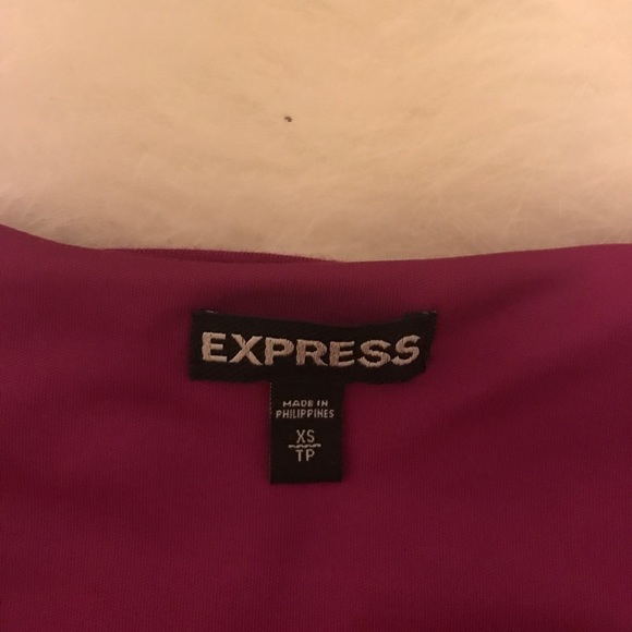 CLOSET CLOSEOUT Express Ruffled Shirt - Picture 2 of 3