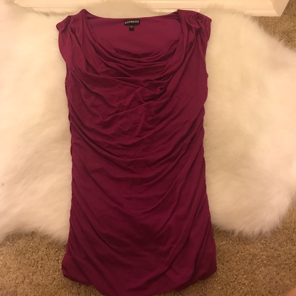 CLOSET CLOSEOUT Express Ruffled Shirt - Picture 3 of 3