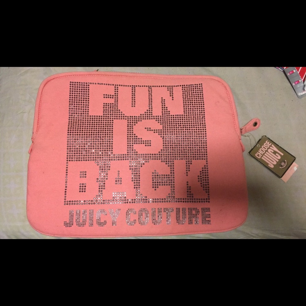 Pink Juicy Couture laptop bag