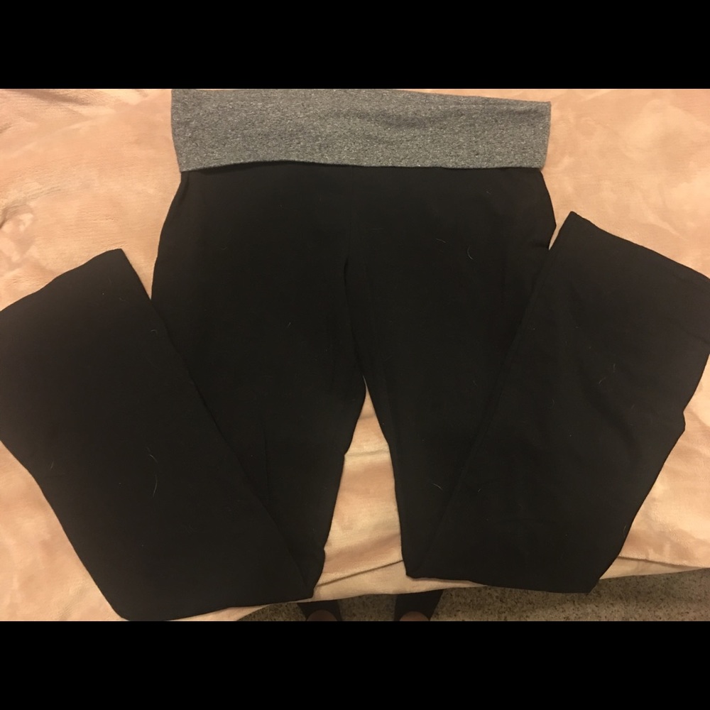 Black boot cute yoga pants