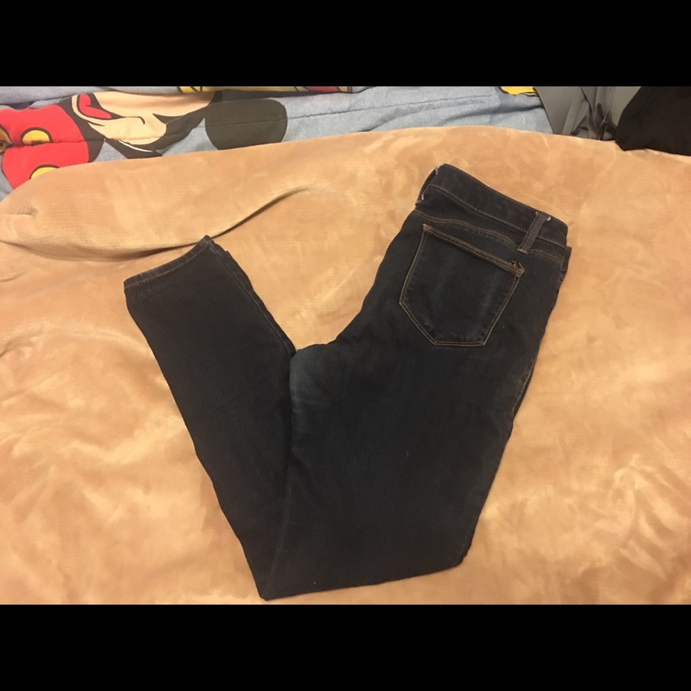 Dark blue work jeans