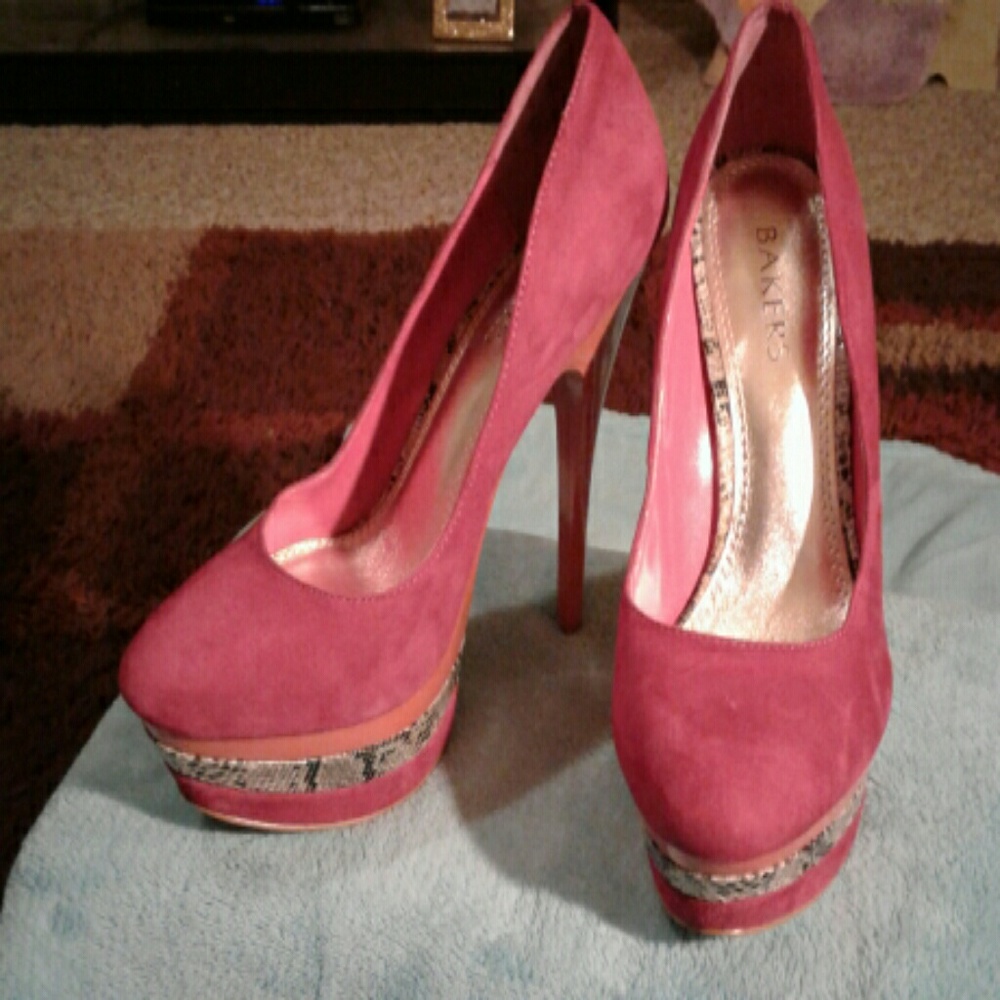 Bakers platform heels