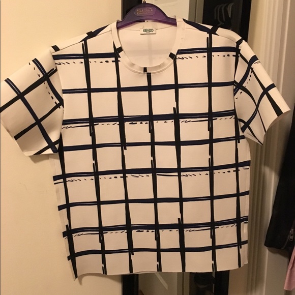 Kenzo spring 2014 men's printed neoprene t-shirt - Picture 1 of 4