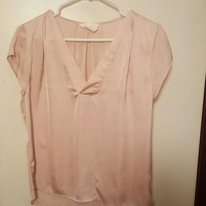 Soft pink blouse