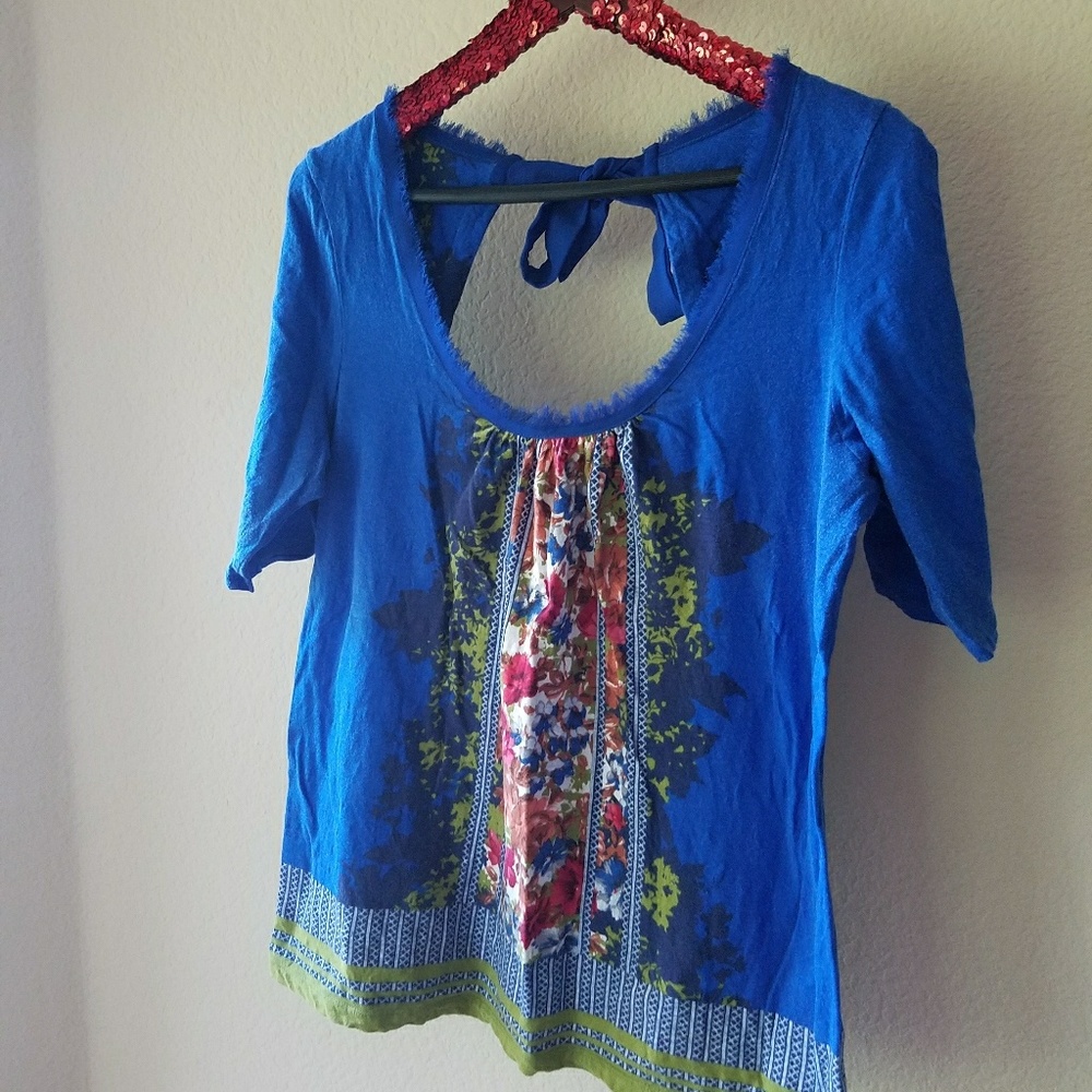ANTHROPOLOGY - AKEMI + KIN Floral Top