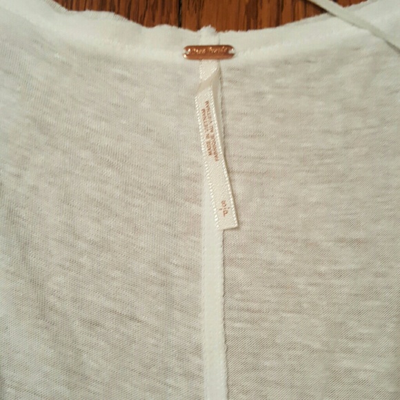 New Free People Mary Anne Layered Tee - Picture 6 of 7