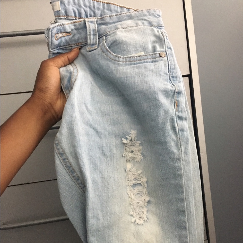 Blue Asphalt Ripped Jeans