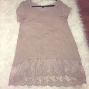 SUPER CUTE NUDE LACE TOP