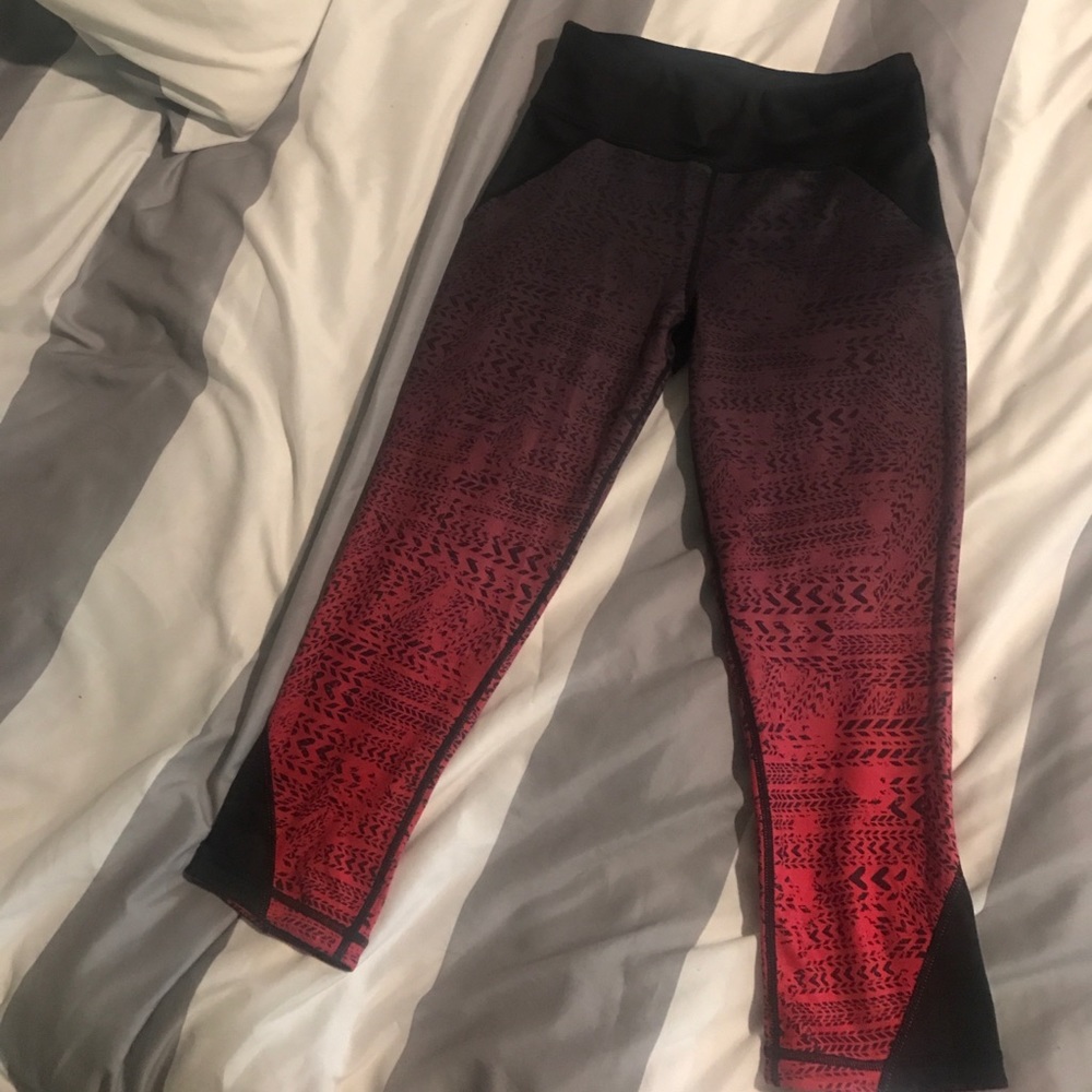 REVERSIBLE Sweaty Betty capri leggings
