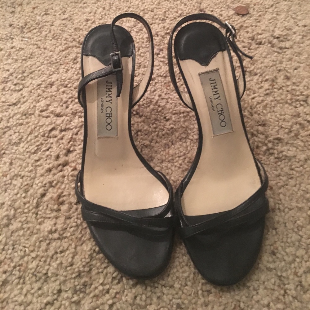 Jimmy Choo black heels