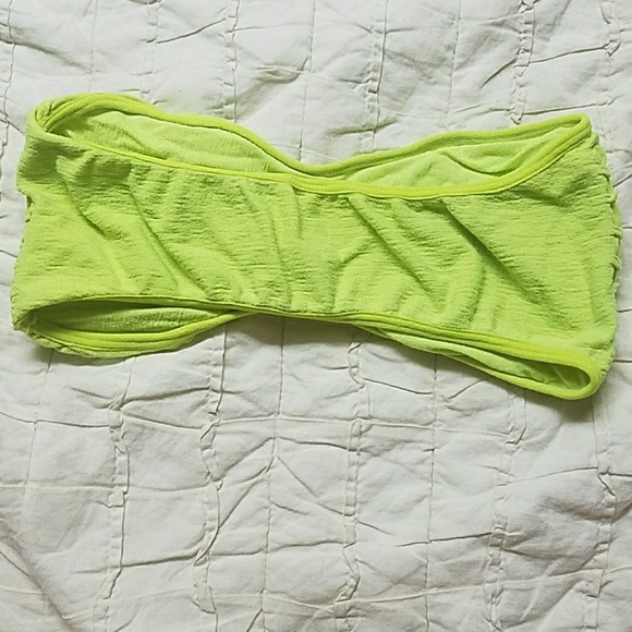 Very cute neon yellow bandeau size M - Picture 2 of 2