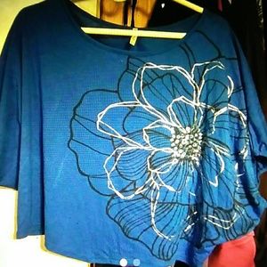 Beautiful blue blouse