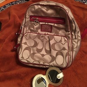 Coach handbag and Mirrror