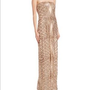 Laundry by Shelli Segal Sequin Gown NWT
