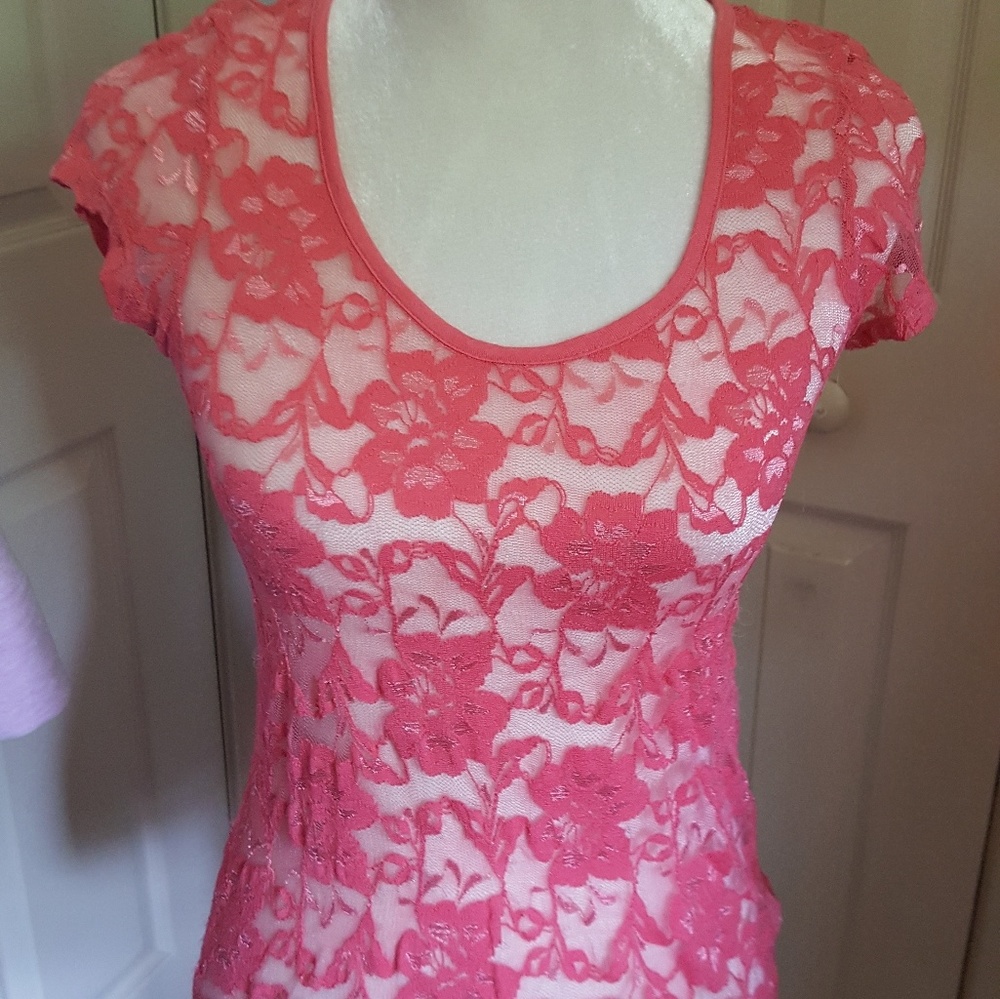 NWOT SHEER BLOUSE