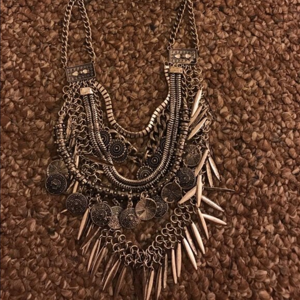 bohemian necklace American Vintage