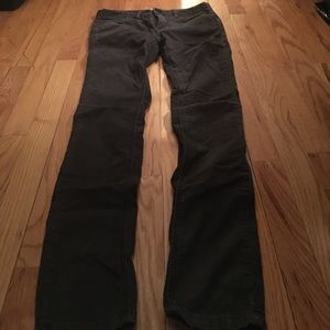 Free People grey skinny corduroy!