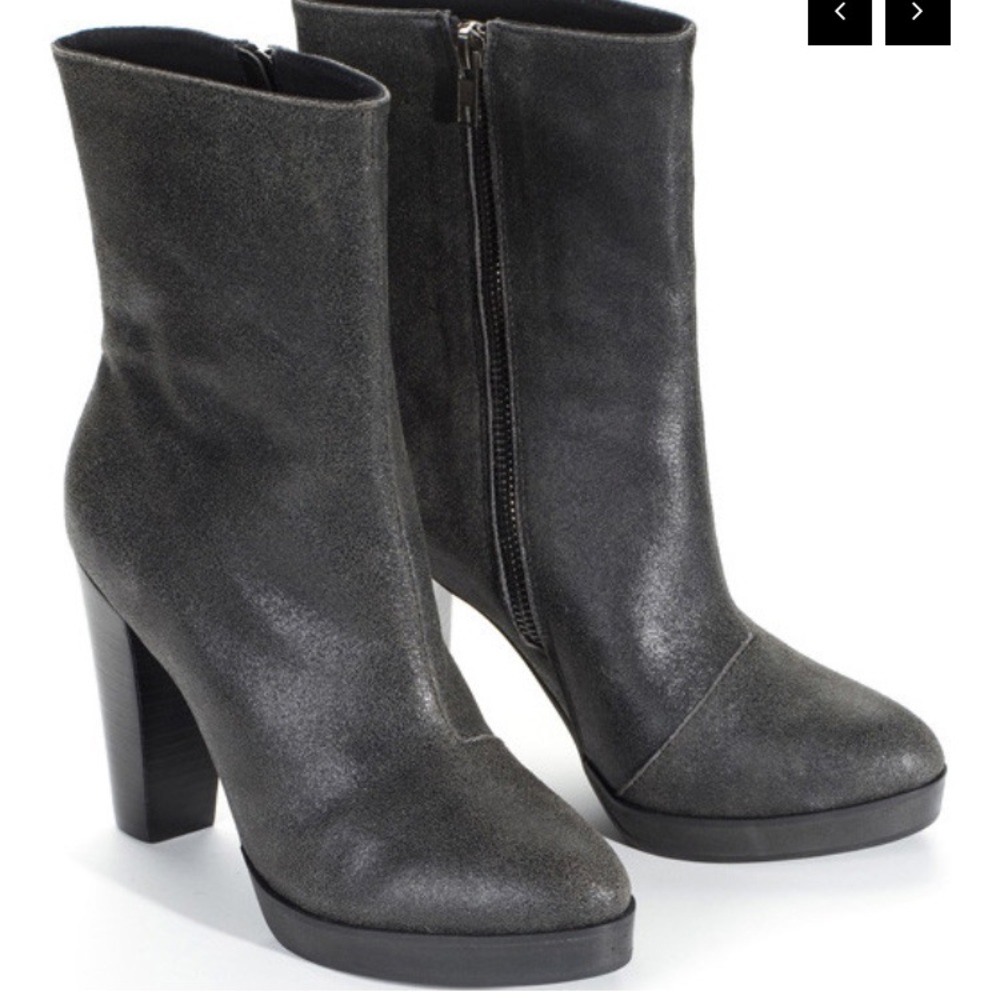 Cheap Monday Pyramide Tractor Boots Black Leather