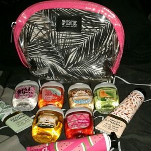 Bath and body works and vs make up bagxoxo