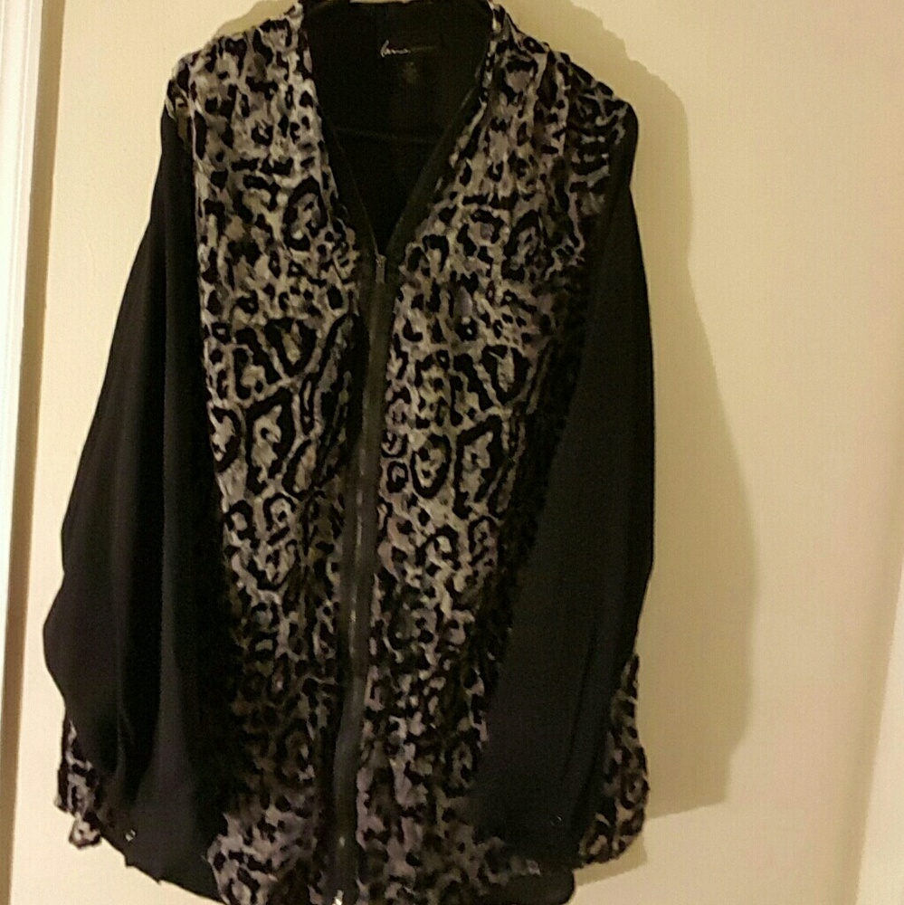 Lane Bryant Sheer Blouse
