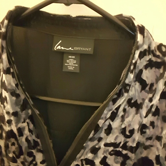 Lane Bryant Sheer Blouse - Picture 3 of 3