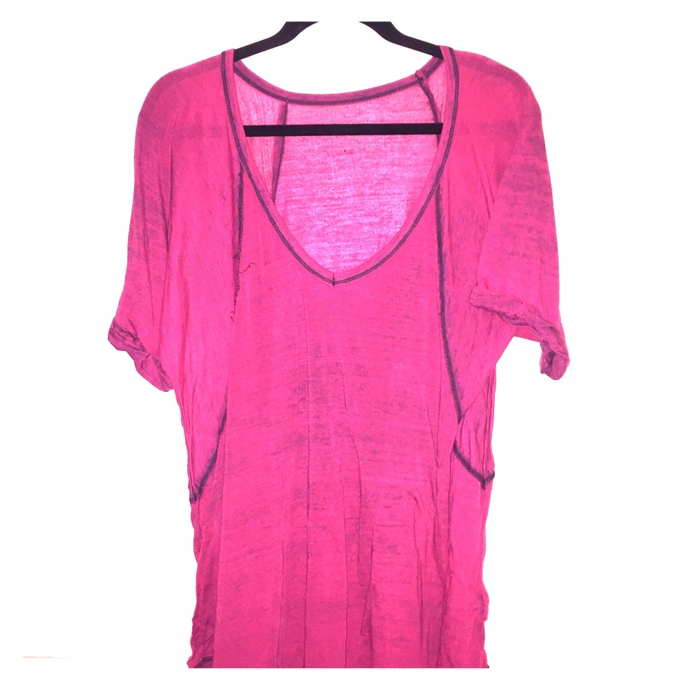 Free People Free Fallin V-Neck Tee