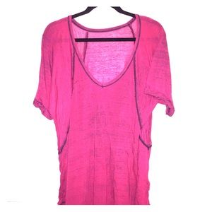 Free People Free Fallin V-Neck Tee