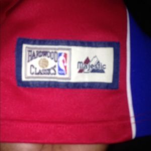 Baltimore Bullets Hardwood Classic warm up top